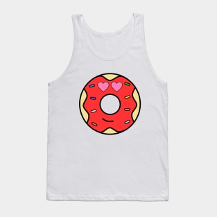 The Red Valentine Donut Tank Top